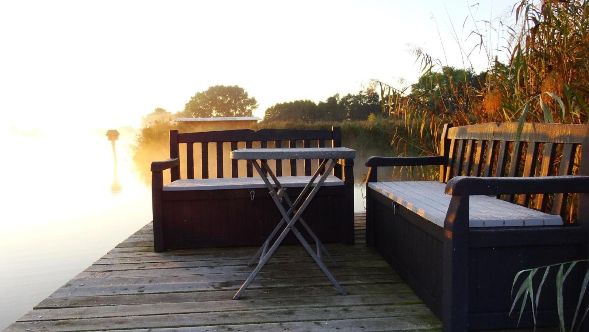 Ferienwohnung Wuennowblick Mit Sauna Röbel Exteriör bild