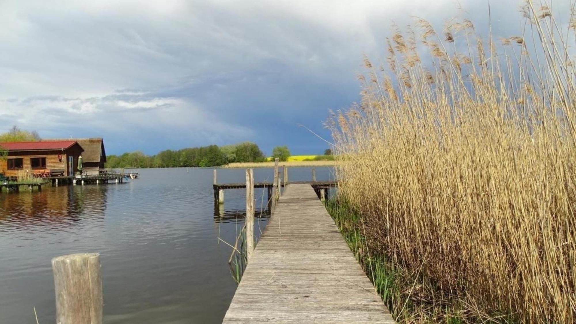 Ferienwohnung Wuennowblick Mit Sauna Röbel Exteriör bild